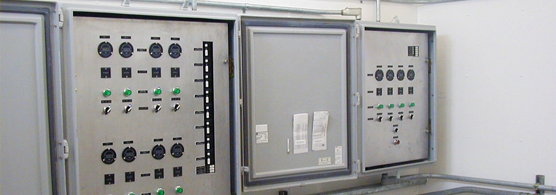 Photo of large custom Orenco Control panel